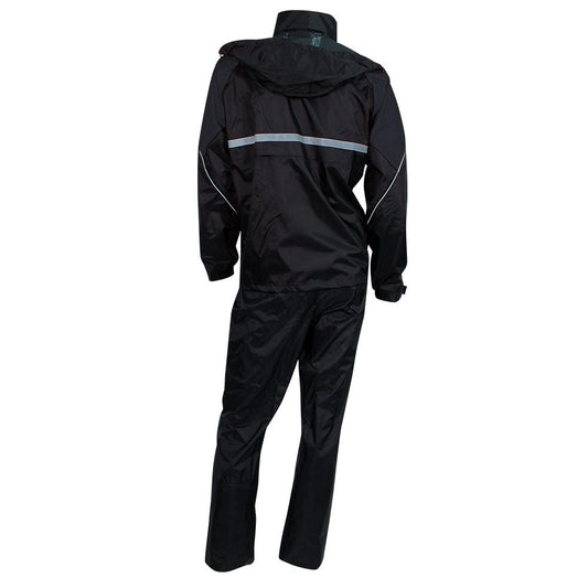 IMPERMEABLE R7® RACING COMPLETO NEGRO EXTRA GRANDE